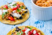 Zesty Green Chile Pulled Chicken Tacos