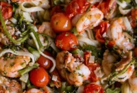 Sun-Kissed Tuscan Shrimp Linguine