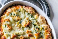 Hot Cheesy Chicken Artichoke Spinach Bread Ring