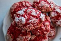 Ultimate Red Velvet Cake Cookies