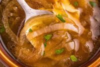 Hearty Homemade French Onion Soup