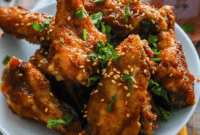 Sticky Sweet Chili Crispers