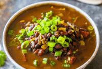 Hearty Chili Black Bean Bowl