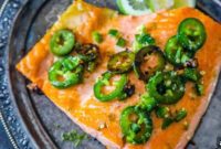 Honey Lime Glazed Jalapeno Salmon