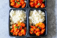 Easy Instant Pot Sweet and Sour Chicken with Rice