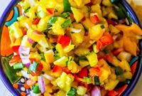 Island Spice Pineapple Mango Salsa