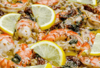 One-Pan Creamy Shrimp Florentine