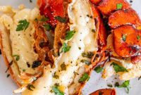 Decadent Butter Poached Lobster Tails