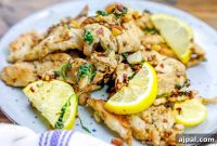 Sizzling Spicy Lemon Garlic Chicken Tenders