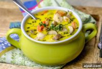 Rich & Easy Mushroom Chicken Chowder