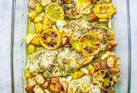 Effortless One Pot Garlic Lemon Roasted Chicken and Potatoes