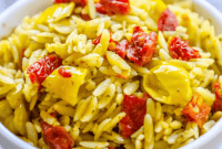 Sun-Dried Tomato and Basil Pesto Orzo
