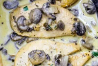 Effortless Slow Cooker Creamy Chicken Marsala