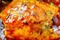 Sizzling Skillet BBQ Chicken Thighs