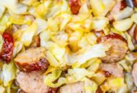 Savory Sausage and Cabbage Skillet