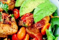 Ultimate B.L.A.T Chicken Thigh Salad