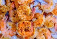 Quick Blackened Shrimp Skewers