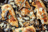 Sticky Balsamic Glazed Skillet Chicken