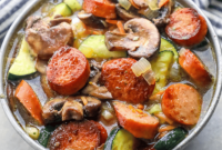 Cajun Andouille Vegetable Soup