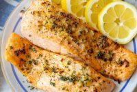 Your New Favorite Air Fryer Lemon Garlic Salmon