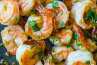 Air Fryer Garlic Parmesan Shrimp