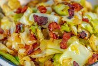 Savory Cabbage and Bacon Skillet