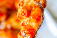 Crispy Oven BBQ Chicken Wings