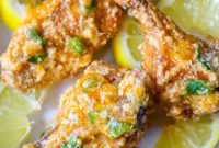 Zesty Baked Parmesan Garlic Wings