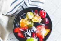 Zesty Lemon Poppyseed Glazed Fruit Salad