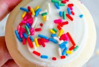 Simple Lofthouse Style Frosted Sugar Cookies