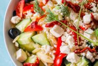Mediterranean Orzo Pasta Salad