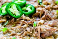 Zesty Green Chile Pork Carnitas