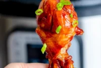 Finger Licking Instant Pot BBQ Chicken Legs