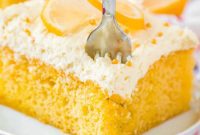 Effortless Lemon Jello Poke Cake