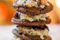 Coconut Pecan German Chocolate Cookies