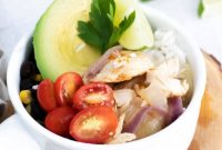 Easy Instant Pot Chicken Fajita Bowls