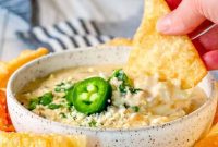 Hamburger White Queso Dip