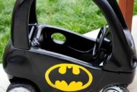Batmobile Cozy Coupe Makeover