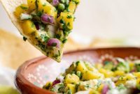 Tropical Mango Avocado Salsa