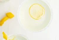 The Perfect Lemon Drop Martini