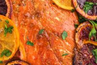 Zesty Orange Glazed Salmon