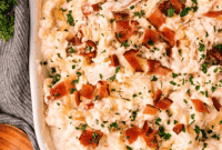 Loaded Bacon Ranch Chicken Mac and Cheese
