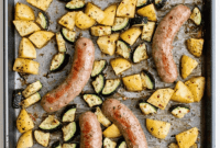 Simple Sheet Pan Sausage Dinner