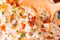 Loaded Bacon Ranch Potato Salad