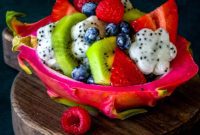 Tropical Dragon Fruit Salad