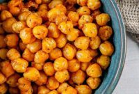 Air Fryer Lemon Pepper Chickpea Crunch