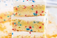Stars and Stripes Sugar Cookie Bars