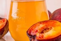 Effortless Peach Simple Syrup