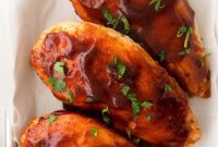 Tender Air Fryer BBQ Chicken Breasts