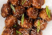Ginger Sesame Chicken Meatballs: A Delicious Recipe